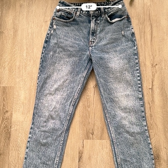 Abercrombie & Fitch Jeans High Rise Mom Acid Wash - Picture 4 of 7